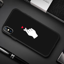 Load image into Gallery viewer, Animal Love Heart Soft TPU Silicone Cases for iPhone 5 S SE X Phone Case