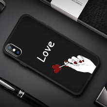Load image into Gallery viewer, Animal Love Heart Soft TPU Silicone Cases for iPhone 5 S SE X Phone Case
