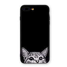 Load image into Gallery viewer, GerTong 2018 Black Phone Cases For iPhone X 10 Fundas Coque Shell For iPhone 8 7 6 6S Plus XR XS Max