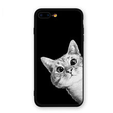 Load image into Gallery viewer, GerTong 2018 Black Phone Cases For iPhone X 10 Fundas Coque Shell For iPhone 8 7 6 6S Plus XR XS Max