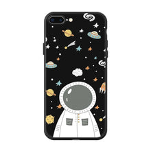 Load image into Gallery viewer, Patternd Case For iPhone 6 6S Plus X 5 5S SE 7 8 Soft Black White
