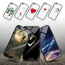 Load image into Gallery viewer, GerTong Tempered Glass Phone Cases For iphone 8 7 6 6S plus X XS Max XR