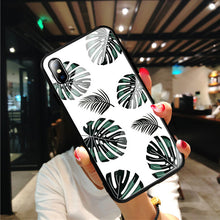 Load image into Gallery viewer, GerTong Tempered Glass Phone Cases For iphone 8 7 6 6S plus X XS Max XR