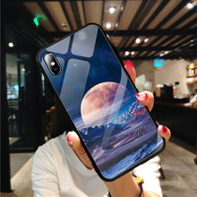Load image into Gallery viewer, GerTong Tempered Glass Phone Cases For iphone 8 7 6 6S plus X XS Max XR