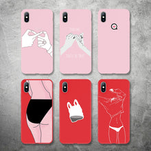 Load image into Gallery viewer, Lovebay Phone Case For iPhone 6 6s 7 8 Plus X XR XS Max 5 5s SE