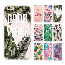 Load image into Gallery viewer, Animals Cats Clear Soft Silicon TPU Case For iPhone SE 5 5S 7 8 6 6S Plus Case