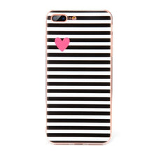 Load image into Gallery viewer, Animals Cats Clear Soft Silicon TPU Case For iPhone SE 5 5S 7 8 6 6S Plus Case