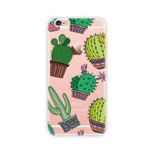 Load image into Gallery viewer, Animals Cats Clear Soft Silicon TPU Case For iPhone SE 5 5S 7 8 6 6S Plus Case