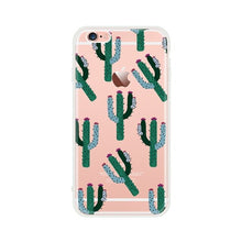 Load image into Gallery viewer, Animals Cats Clear Soft Silicon TPU Case For iPhone SE 5 5S 7 8 6 6S Plus Case