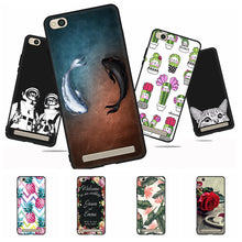 Load image into Gallery viewer, GerTong Cartoon Print Silicone Back Cover Case For Xiaomi Mi5 Mi4 4i/4c Mi Max Floral Pattern Case Redmi Note 4 3S 3 Pro Note 3