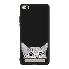 Load image into Gallery viewer, GerTong Cartoon Print Silicone Back Cover Case For Xiaomi Mi5 Mi4 4i/4c Mi Max Floral Pattern Case Redmi Note 4 3S 3 Pro Note 3