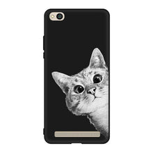 Load image into Gallery viewer, GerTong Cartoon Print Silicone Back Cover Case For Xiaomi Mi5 Mi4 4i/4c Mi Max Floral Pattern Case Redmi Note 4 3S 3 Pro Note 3