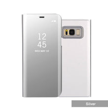 Load image into Gallery viewer, GerTong Clear View Mirror Smart Phone Case For Samsung Galaxy S8 S9 Plus Note8 A3 A5 A7 J3 J7 J5